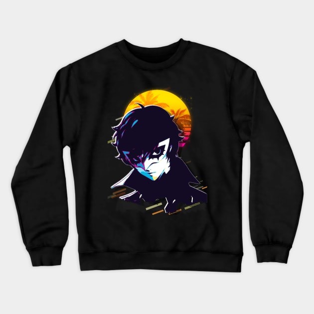 Persona 5 v3 Crewneck Sweatshirt by DIY Kulon Progo 